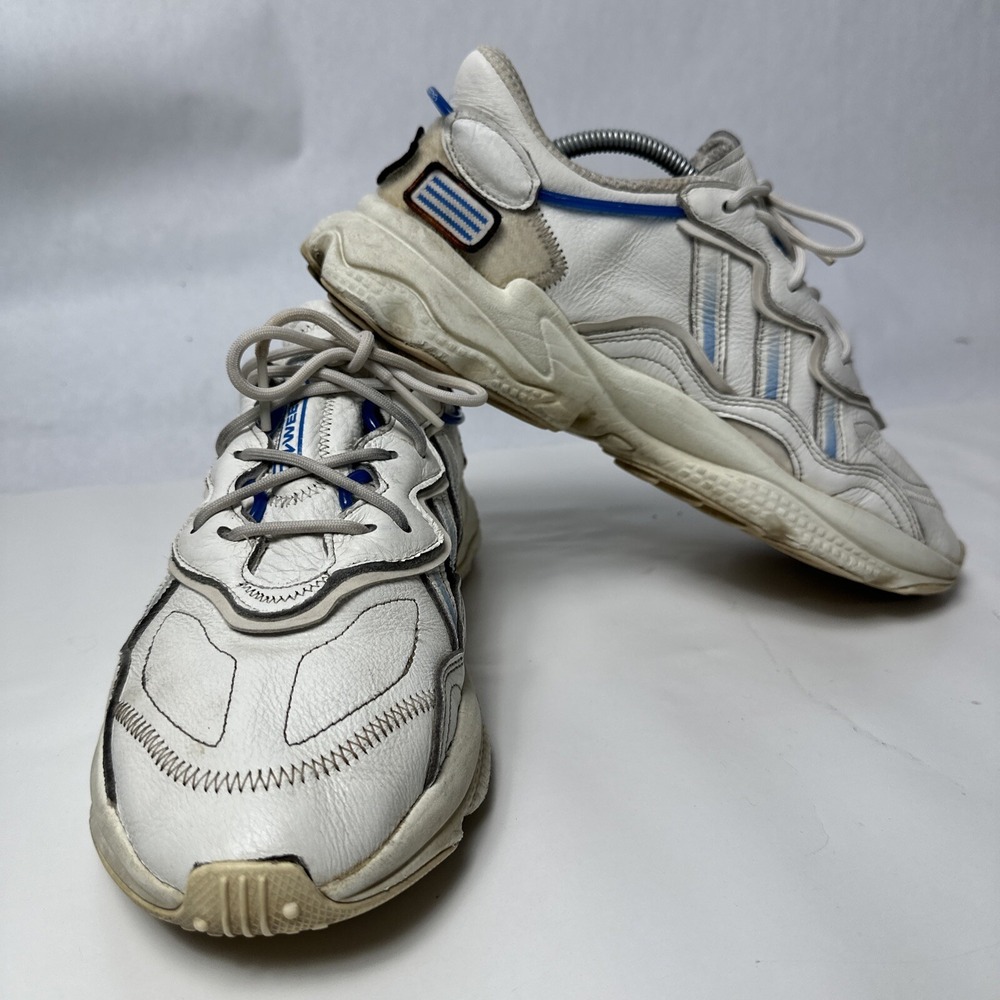 Adidas Men's Ozweego Originals White Cloud Blue‎ Bird Shoes Size 11| GX1023 |